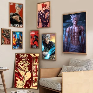 Hero Hunter Garou Affiche One Punch Maison Salon Chambre Bar Café Décoration artistique 8 meilleures ventes sur un poster One Punch Man - No 3