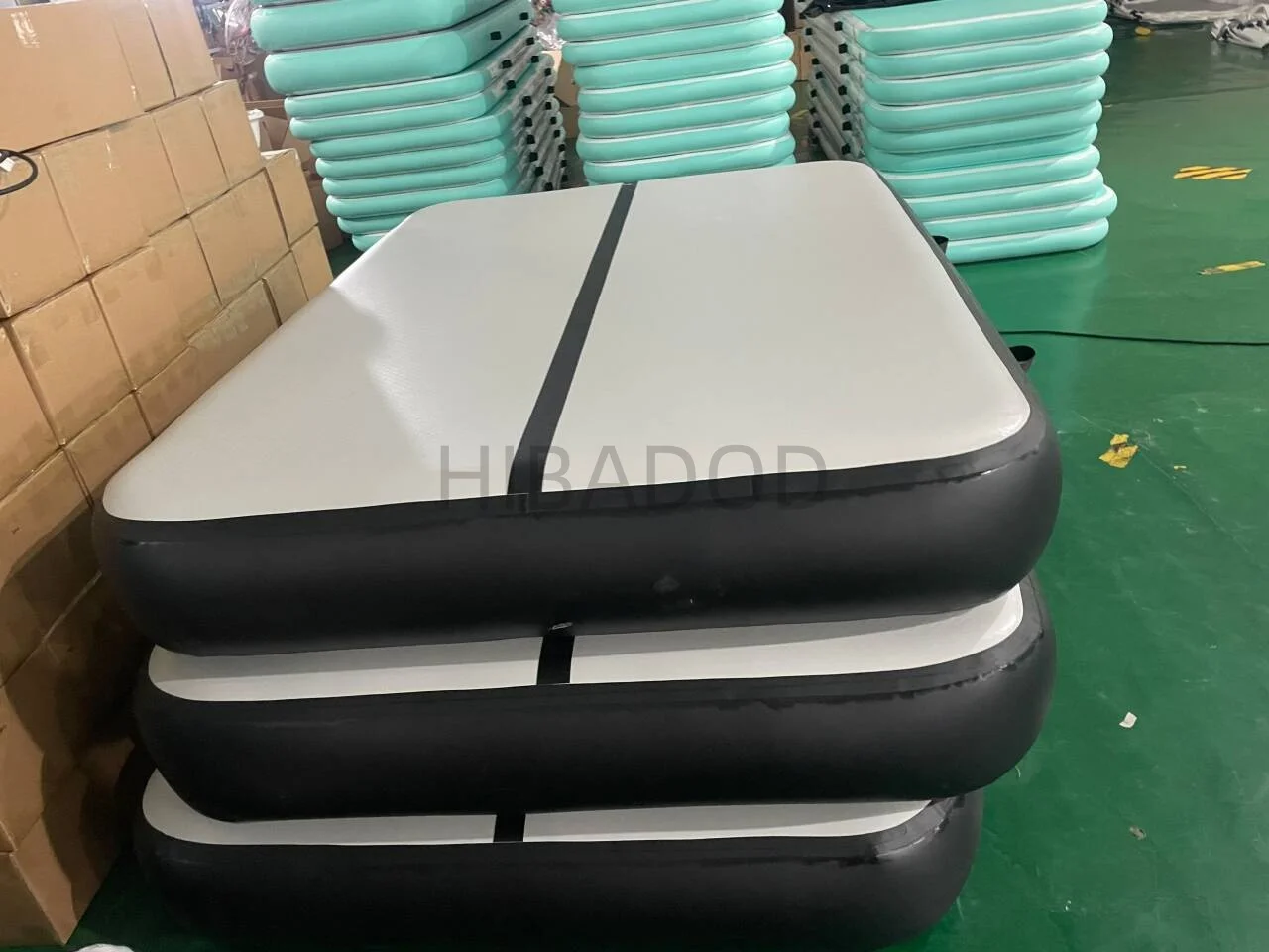 2x2x0.2m 에어 체조 매트, 에어 트랙, 텀블링 에어 트랙 판매용 트램펄린 에어 트랙 매트