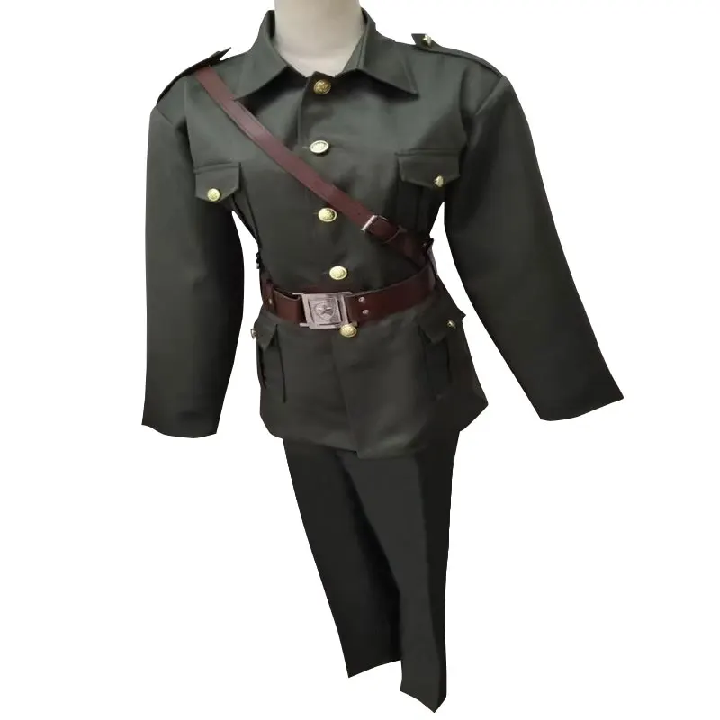 

Anime Violet Cosplay Gilbert Bougainvillea Military Uniform Women Men Costume Party Suits Custom Size