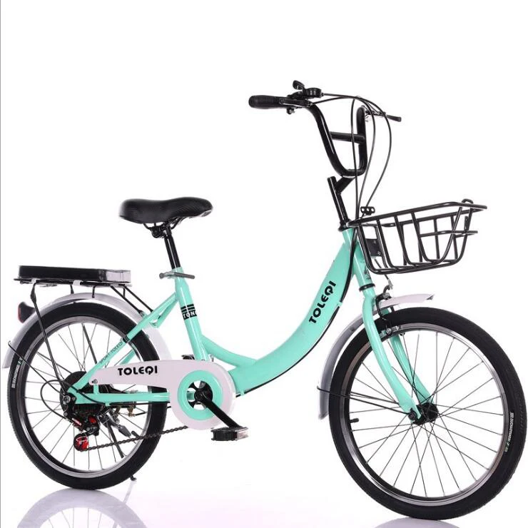 

New Men's And Women's Bicycle 16/20/24 Inch Shock Absorption Adult Student Children Portable City Bike