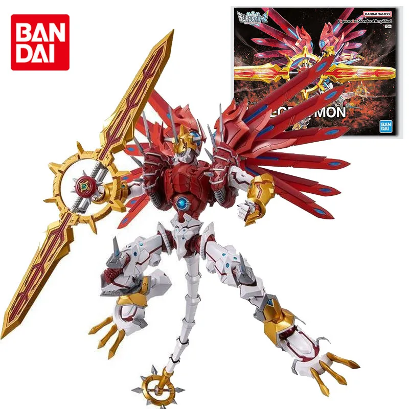 

Bandai Original Figure-Rise Standard Amplified Digimon Adventure Shinegreymon Anime Action Figure Assembly Model Toys Gifts