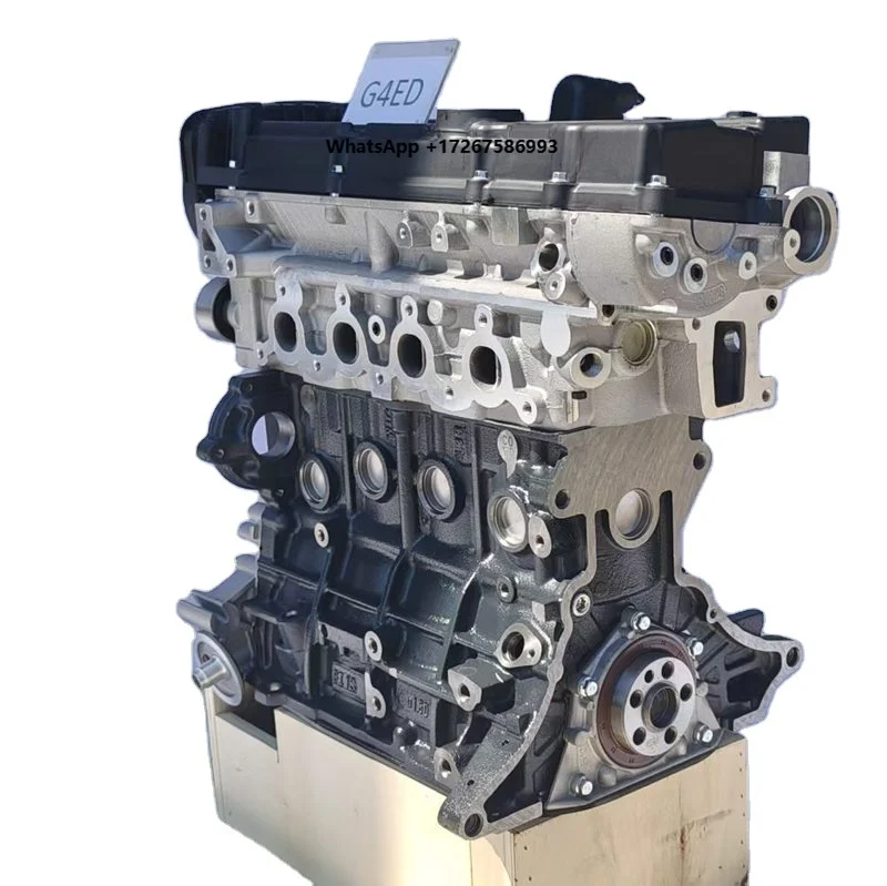 Korea Car New Engine 4 Cylinders 1.6 G4ED VVT Automotive Complete Engine With Gearbox for Elantra
