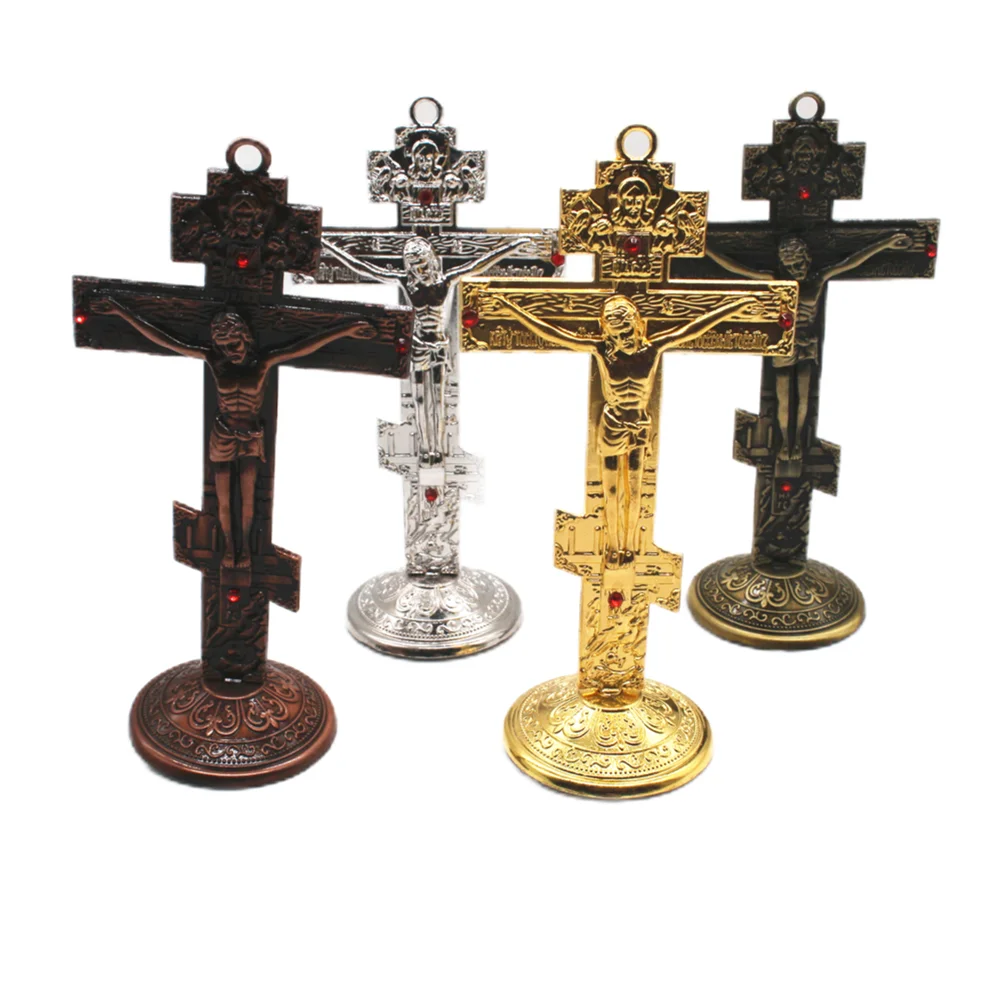 Orthodox Cross Jesus Home Decoration Catholic Christ Religous Christian Church Prayer Utensils