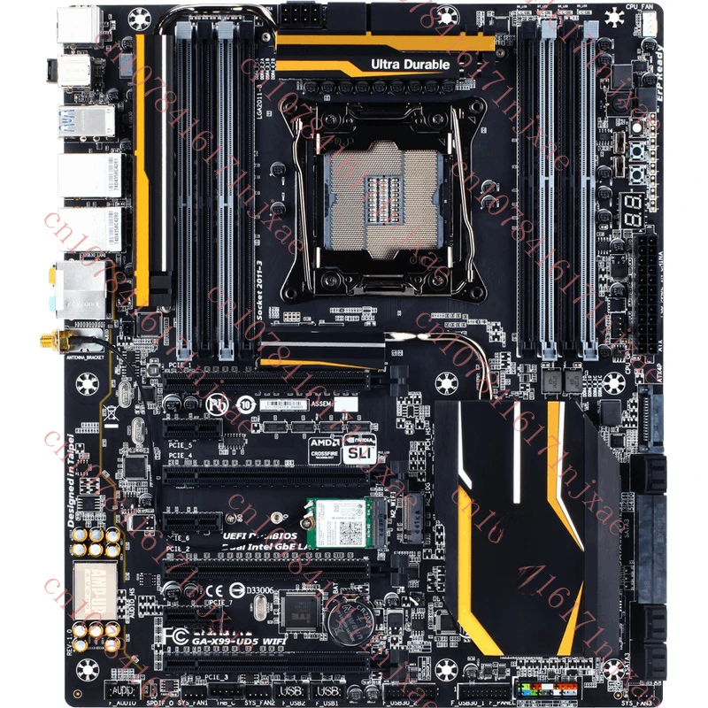 

Для GIGABYTE GA-X99-UD5 Wifi LGA 2011-V3 64 ГБ материнская плата протестирована нормально.