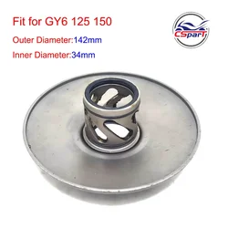 Racing 6-Groove Torque Sliding Driver Assembly   cam driver   Sheave for Scooter ATV GY6 125 150 152QMI 157QMJ