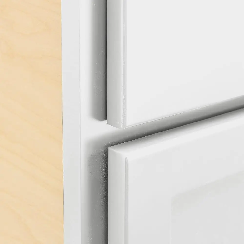 Quicklo Rta (pronto da montare) |   Mobili da cucina con base - Stile Shaker |   Made In America (Bianco puro, 18"" Wx34,5 Hx24 D