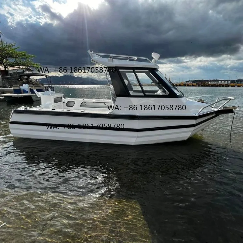 Australia Hot Sale CE Certificated 6 m Easycraft Aluminum Cuddy Cabin Fishing Boat