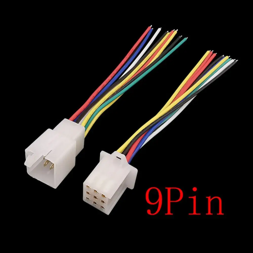 2.8mm Automotive Electrical Wire Connector Male Female Cable Terminal 2/3/4/6/9 Pin Cable Terminals Plug Kits Durable