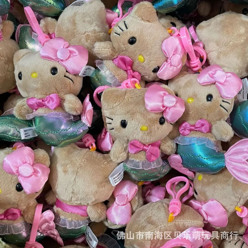 

New Hello Kitty Anime Kawaii Sanrio Ins Fashion Lovely Doll Bag Decoration Cute Cartoon Schoolbag Keychain Pendant Gifts Toys
