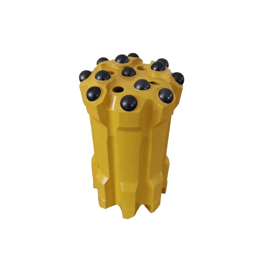 Top Drilling Machine Spare Parts 70mm 89mm Ballistic Threaded Reverse Button Drill Bit T45