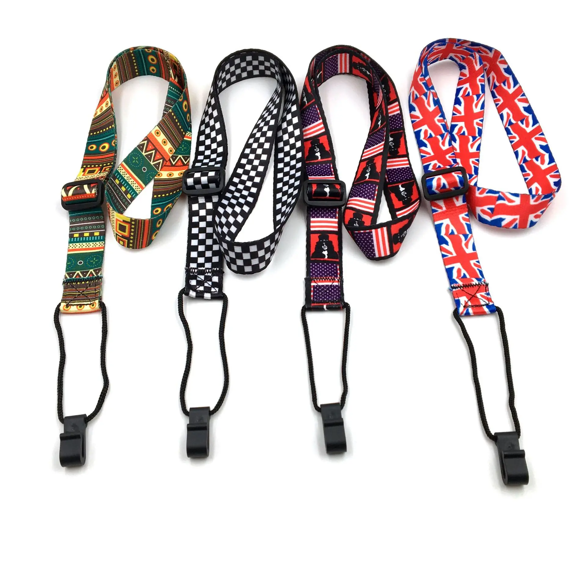 Guitar Strap Folk Style Ukulele Strap Multi-style Small Guitar Strap Ukulele Ukulele Hook Strap Guitar Parts