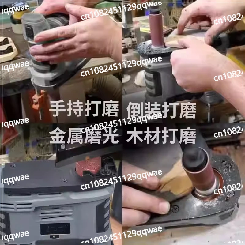 Shaft Sander Machine Special-shaped Polishing Sand Column Machine Curved Sander Belt Sander Woodworking Arc Polishing Machine