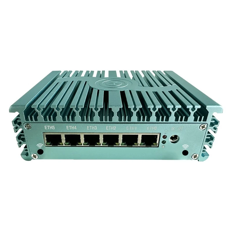 New 6 network port n100 soft routing n150/n305/n200 wireless WIFI6 industrial computer 2.5G enterprise router x86