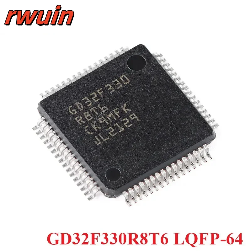 GD32F330R8T6 GD32F330 GD32 GD32F 330R8T6 LQFP-64 ARM Cortex-M4 32-bit Microcontroller MCU IC Controller Chip New Original