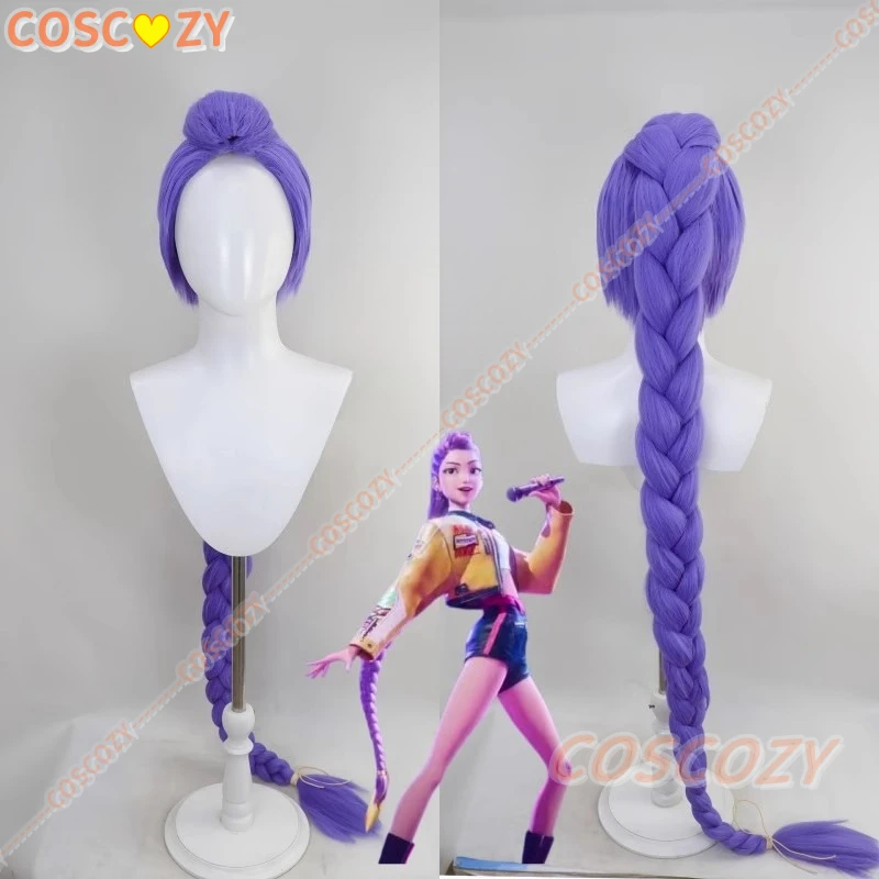 Anime kpop demônio zoey caçadores cosplay rumi superstar mira cosplay peruca menina grupo peruca feminina festa de halloween roleplay adereços