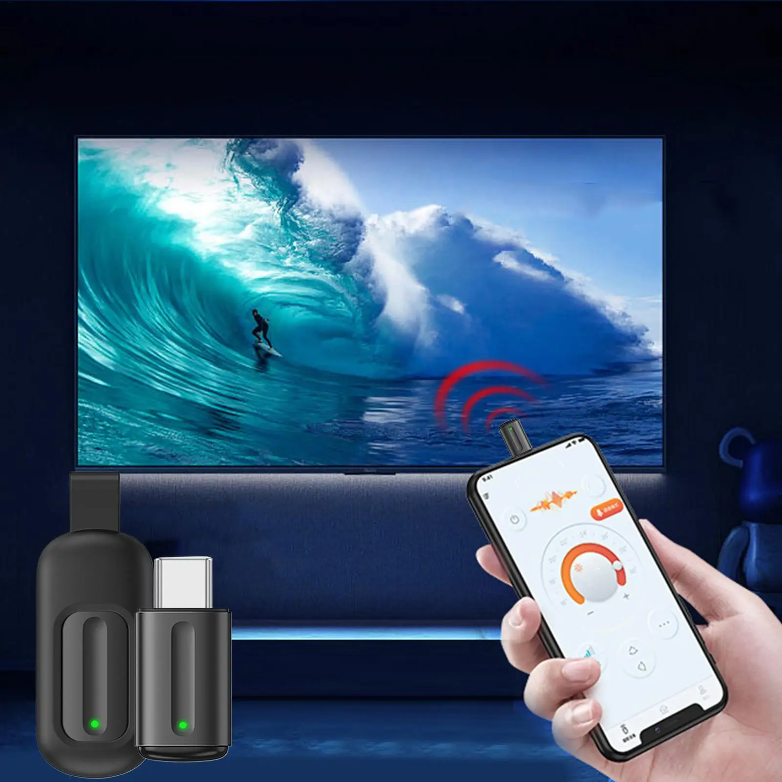 3 in1 스마트 IR 블래스터 스마트 범용 원격 제어 휴대 전화 적외선 송신기 안드로이드 IOS 용 스마트 폰 어댑터