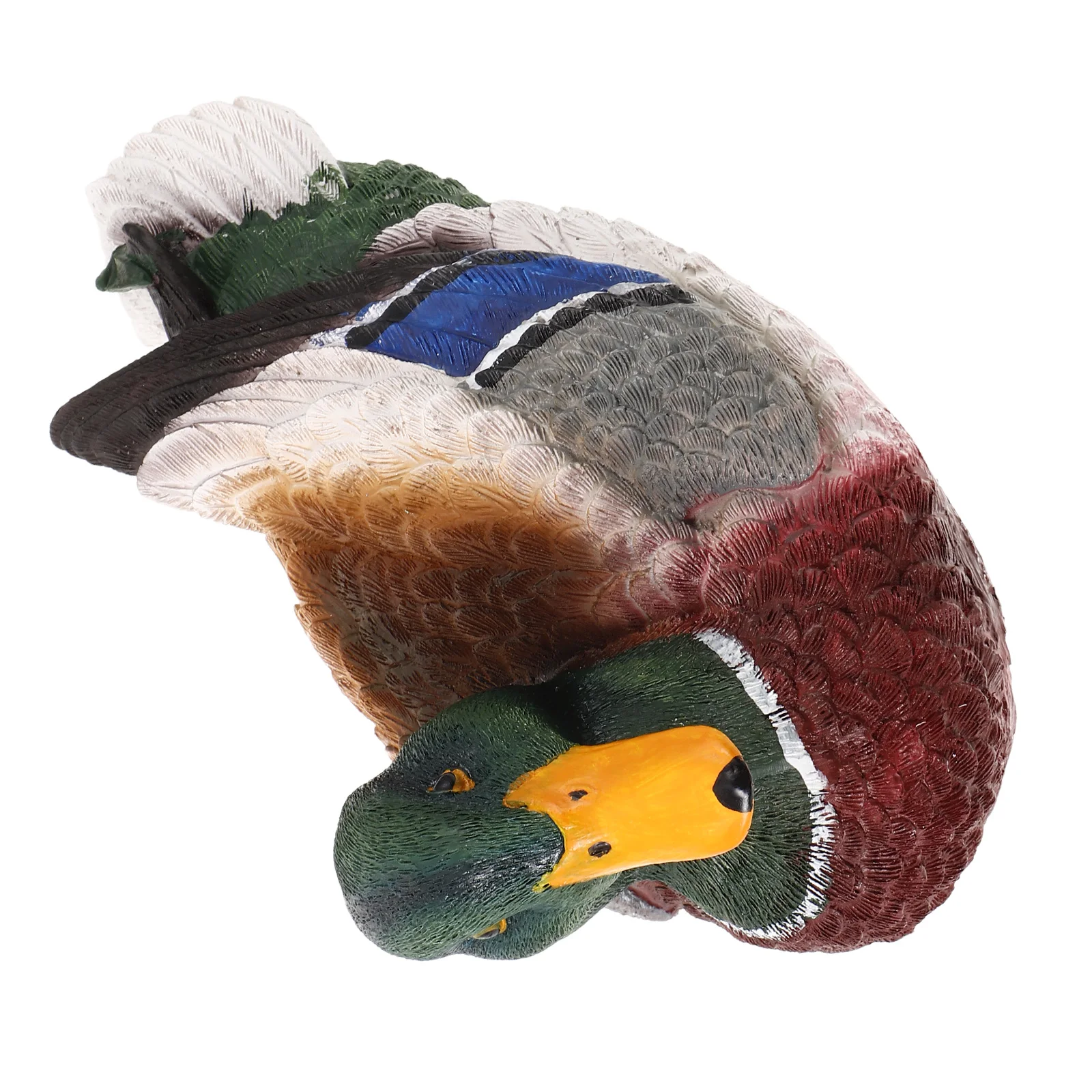 

Floating Duck Statue Resin Pu Material Smooth Pond Fish Tank Garden Decor Lawn Water Floating Ornaments