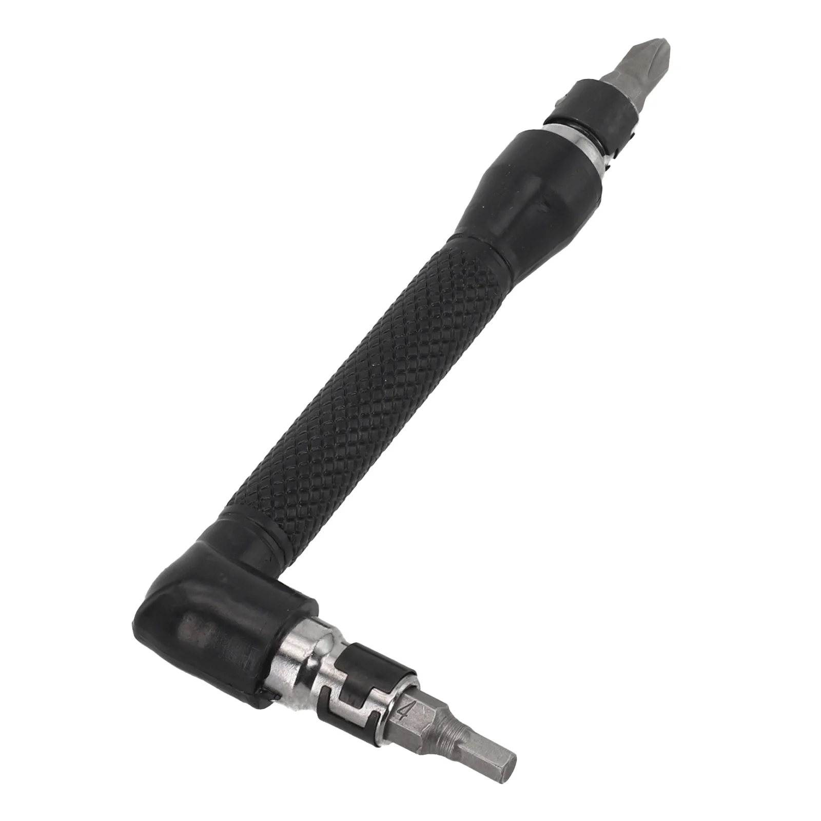 1pc L-type 1/4inch Hexagon Screwdriver Bit With Double-End Handle 6.35mm Socket Wrench Tool For Electronics Repair