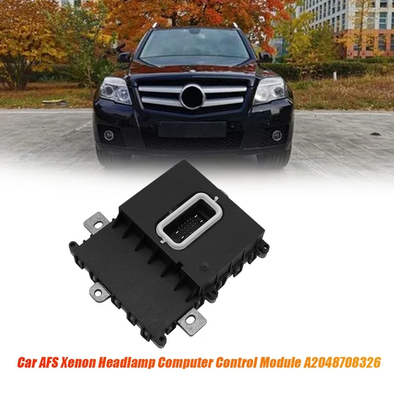 Car Front Xenon Headlight Computer Control Unit AFS Steering Module A2048708326 For Mercedes-Benz GLK X204 2008-2012