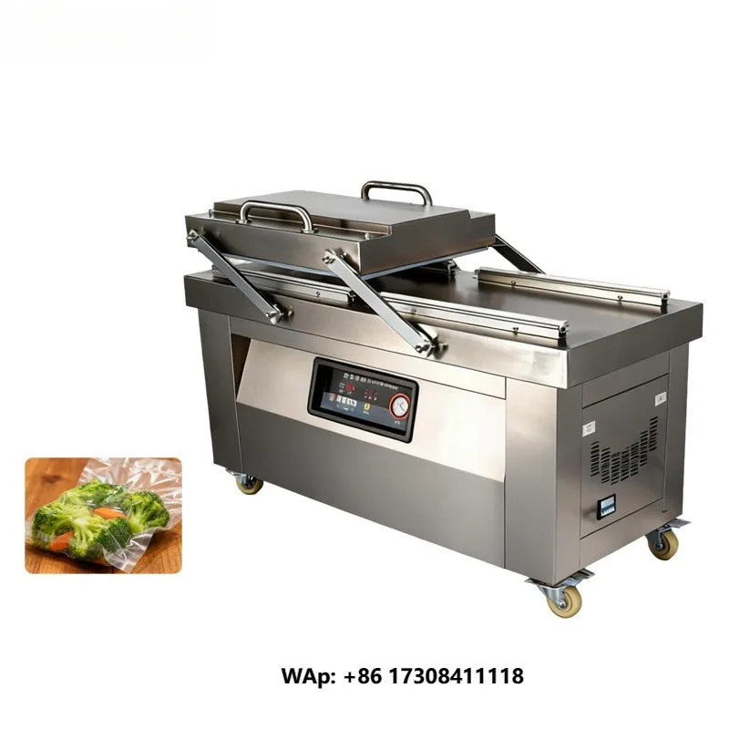 High Quality Vacuum Chamber Machine  Electric Double Chamber Vacuum Sealer for Food & Commodity Packaging