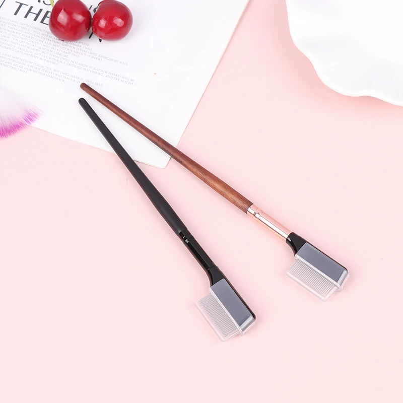 Eyelash Beauty Separator Portable Eyelash Brush Comb Mascara Curl Eye Lash Stainless Steel Eyelash Combing Tools