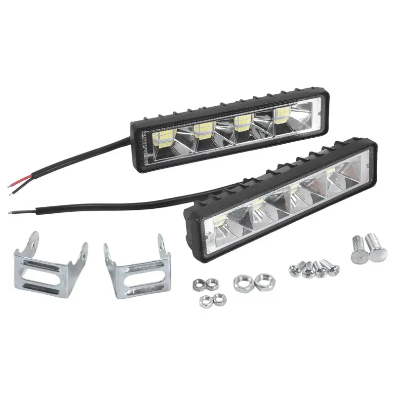 

Водонепроницаемые светодиодные лампы для лодок, 2 штуки, 72 Вт, проверенные на водонепроницаемость, для палубы/дока, морские светильники, 2200 люмен, 120 В ° Прожектор, судовые фонари-X67A