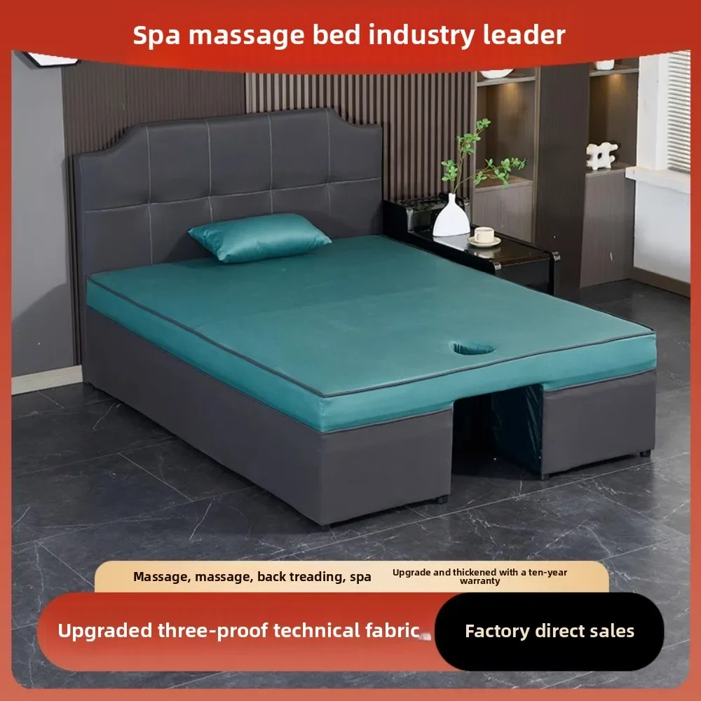 

Тайская массажная кровать, физиотерапия, мягкая кровать для салона красоты, массажная спинка, спа-кровать 1,2 метра