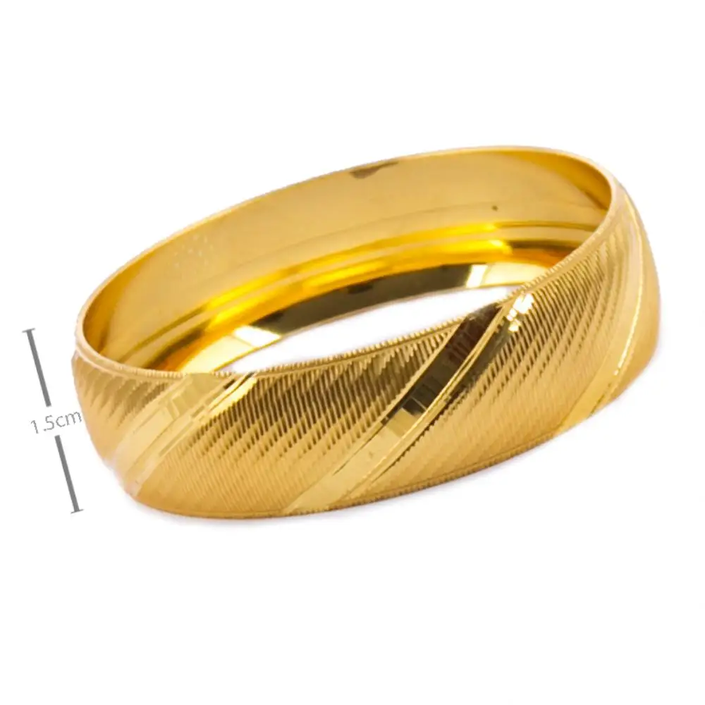 1,5 cm Gold Plated Bracelet