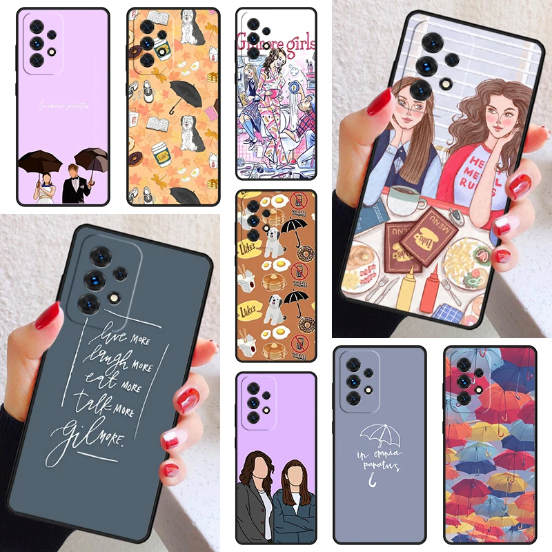 Gilmore Girls Phone Case Cover For Samsung Galaxy A52 A72 A73 A20e A21S A50 A70 A11 A12 A42 A31 A40 A51 A71 A32 A80 A91