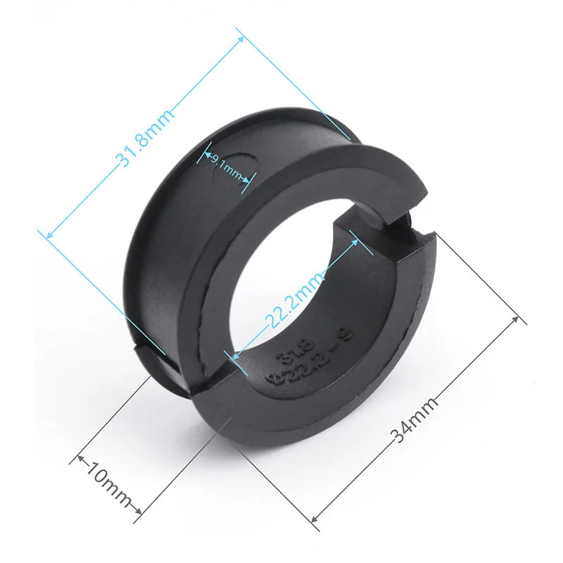 Bicycle Diameter Adapter MTB Road Bike Handlebar Seatpost Brake Holder Adjustable Mount 22.2 to 31.8mm Spacer Extension