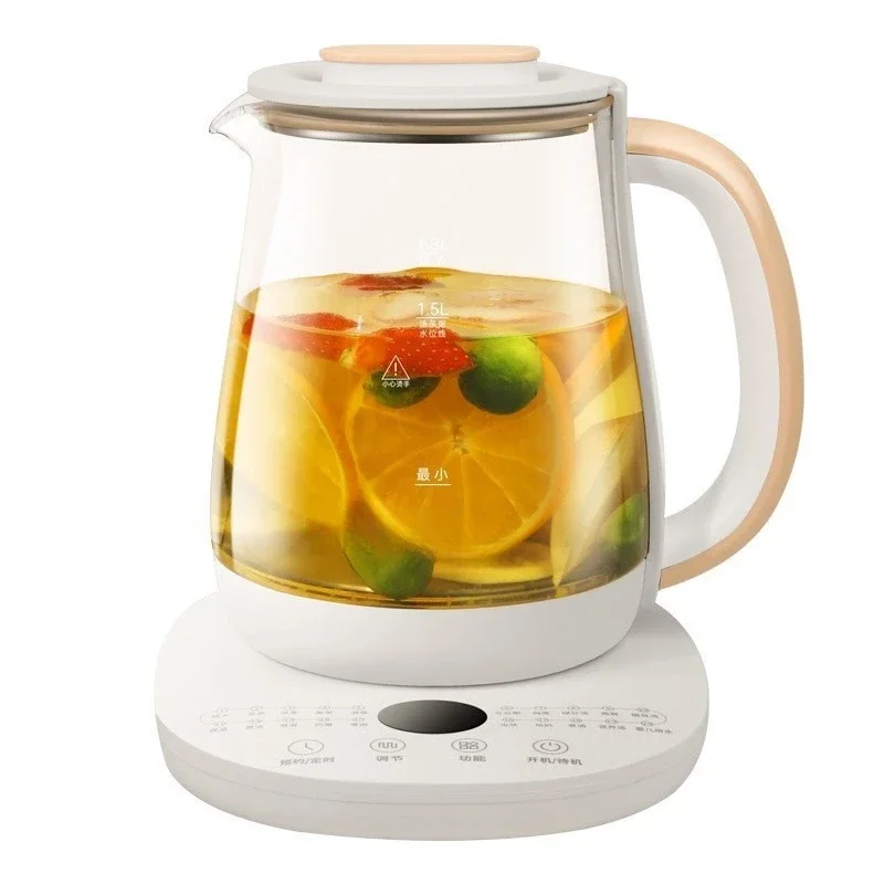 

Health pot, wholesale household glass health pot multi-functional kettle decoction tea maker promotional gifts