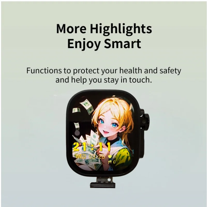 S10 Ultra MAX 5G Smartwatch with Rotary Camera 256GB ROM Android 10.0 WiFi GPS SIM Card 2.26'' AMOLED Play Store Smart Watch