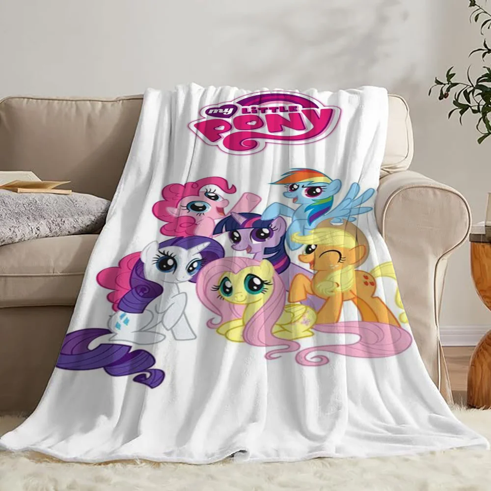 Designer Blanket Throw M-My-Little-Pony Luxury Blankets Sofa Decoration Microfiber Bedding Cobija Interior for Home Fluffy Plaid