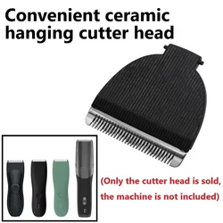 Body Hair Trimmer Shaver for Men Ball Trimmer for Groin Pubic Replaceable Ceramic Blade Waterproof Clippe Replacement Blades