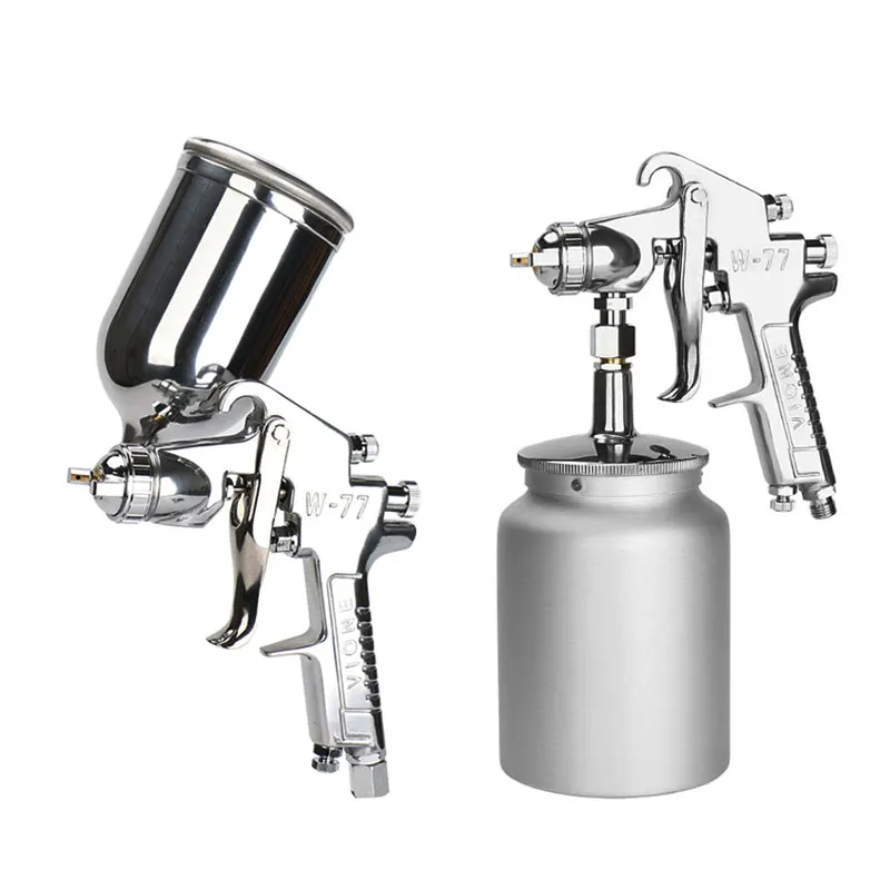 

Brand New W77 Hand Manual Spray Gun W-77 Painting Gun With Cup, Good Quality High Atomization Pneumatic Tools
