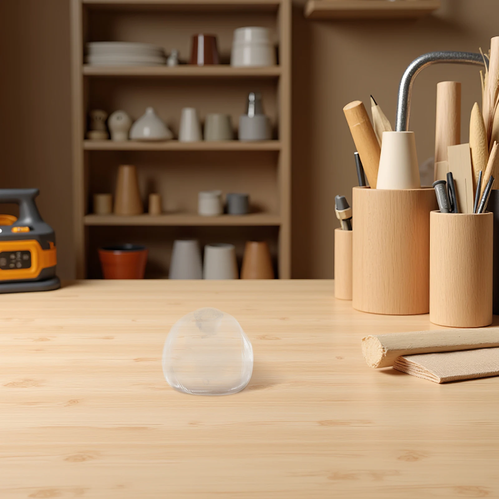 

20Pcs Clear Tpr Fillable Baubles Hollow Spheres Stress Ball Replacement Shells DIY Squeeze Ball Making Craft Supplies for Fidget