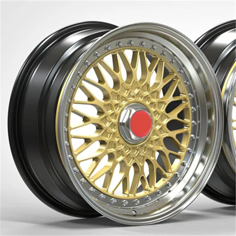 

Jwl Certification 3 Piece Forged Wheel Rims with Rivets for lexus jeep Alfa Car
