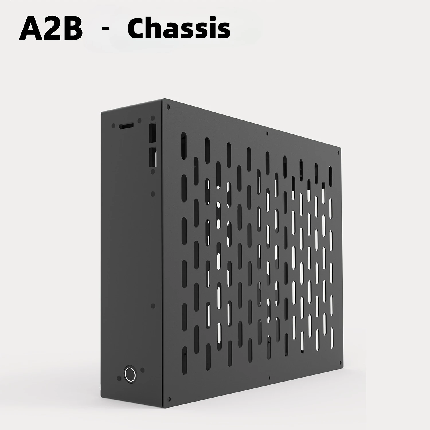 

JINEKS 3.3L HTPC Mini Chassis Portable A2 Mini Game Computer Case Stand For MINI-ITX Motherboard FLEX 1U Power External Graphics