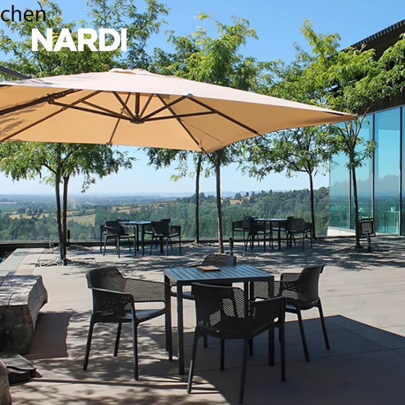 YFY  outdoor table and chair combination garden courtyard villa terrace balcony outdoor solid color square table