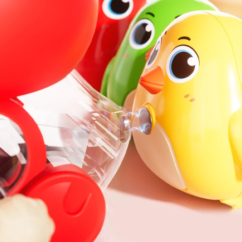 Baby Crawling Toys Musical Chicken Walking Early Learning Interactive Crawling Toy Night Light Toy For Boy Girl
