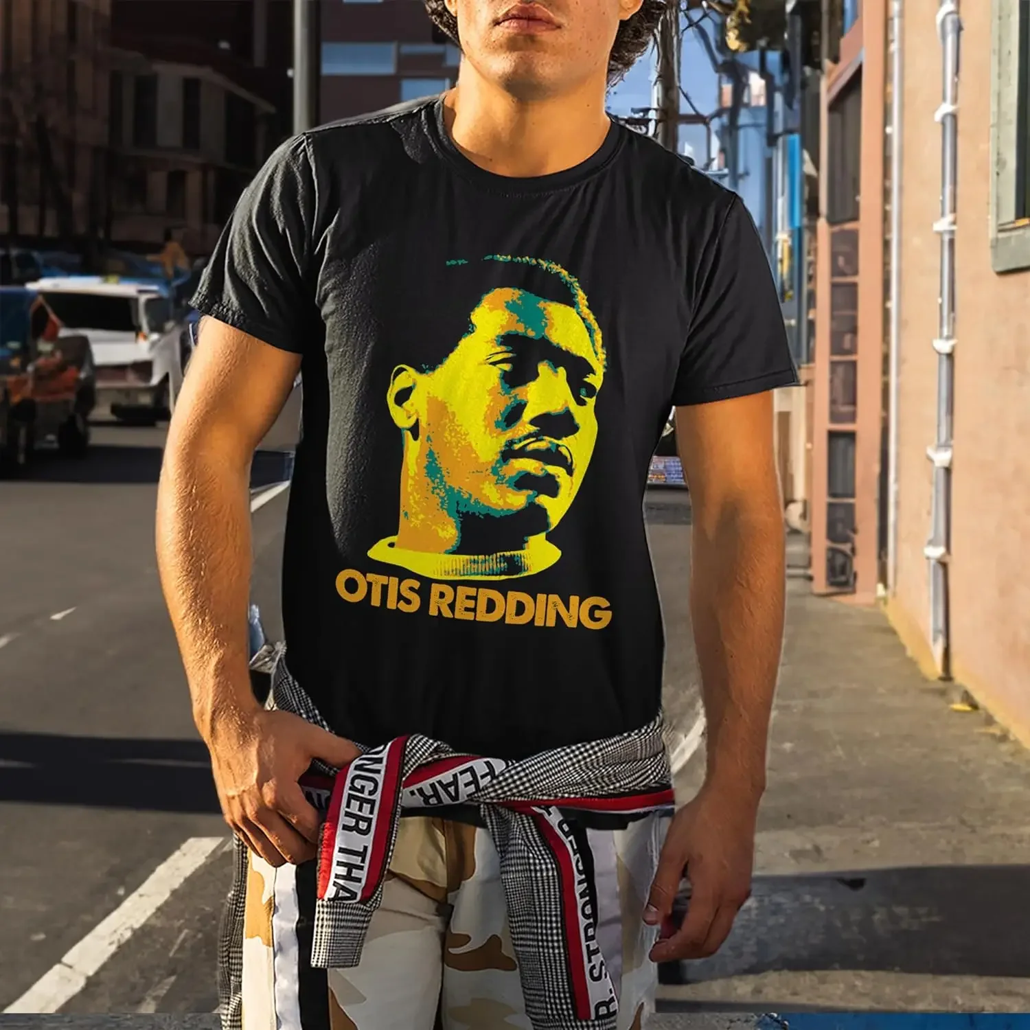 T-Shirt Otis Shirt Redding Unisex The Women Gift for Men King Sve Shirts of Big Soul Event Boy Friend Short Girl Family