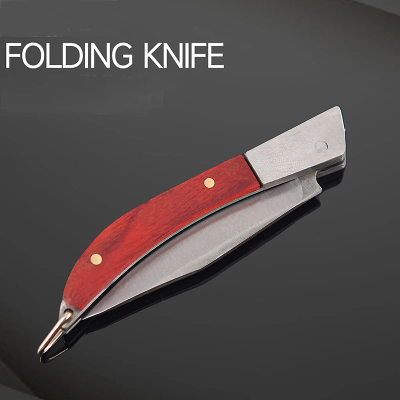 New Home Folding Peeling Knife Outdoor Portable Mini Tool Knife Dormitory Home Fruit Cutting Knife