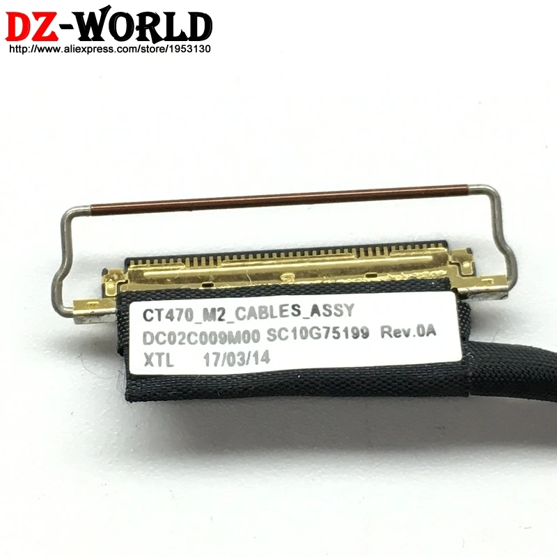 New Original CT470 PCIe M.2 SSD Cable For Lenovo ThinkPad T470 A475 T480 A485 Series 00UR496 DC02C009M00 SC10G75199