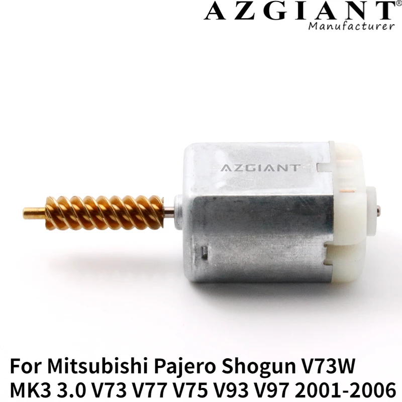 

For Mitsubishi Pajero Shogun V73W MK3 3.0 V73 V77 V75 V93 V97 2001-2006 Azgiant Central Door Lock Actuator motor 1021313