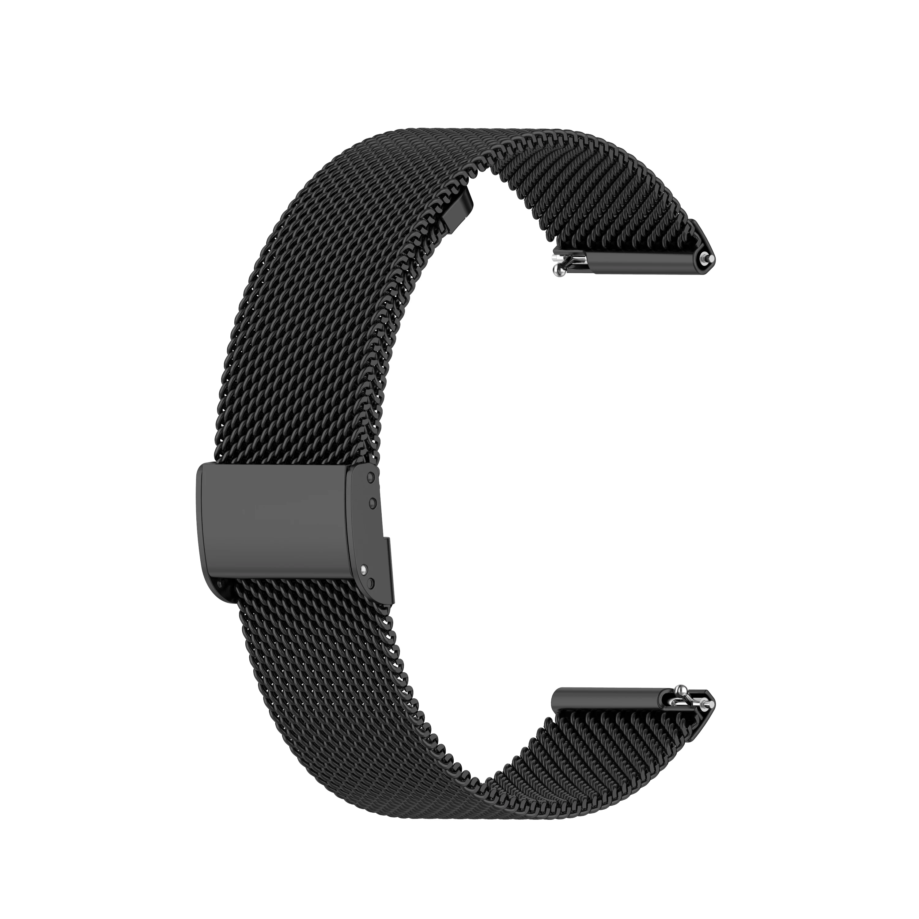 Voor Garmin Vivoactive 4S Horlogeband 18Mm Milanese Loop Riem Voor Garmin Vomove 3S Roestvrij Staal Armband Superlicht Polsband