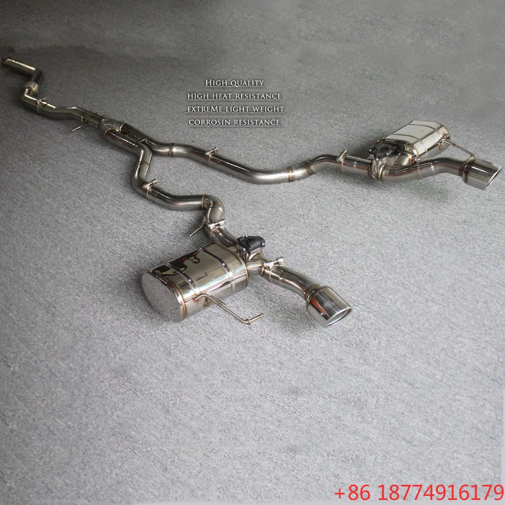 

OBM High Performance Ss304 Catback Exhaust Pipes for XE XEL XFL XJL F-PACE Valvetronic Muffler MM