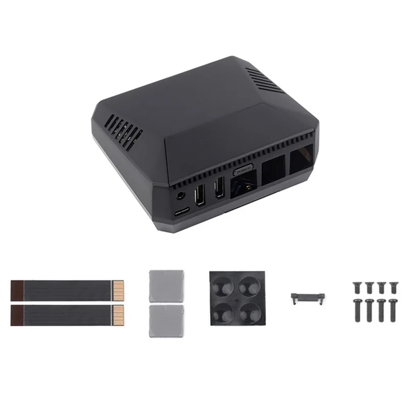 

Dependable-PI5-CASE-ARGON-ONE-M.2 Case Built-In Active Cooler For Raspberry Pi5