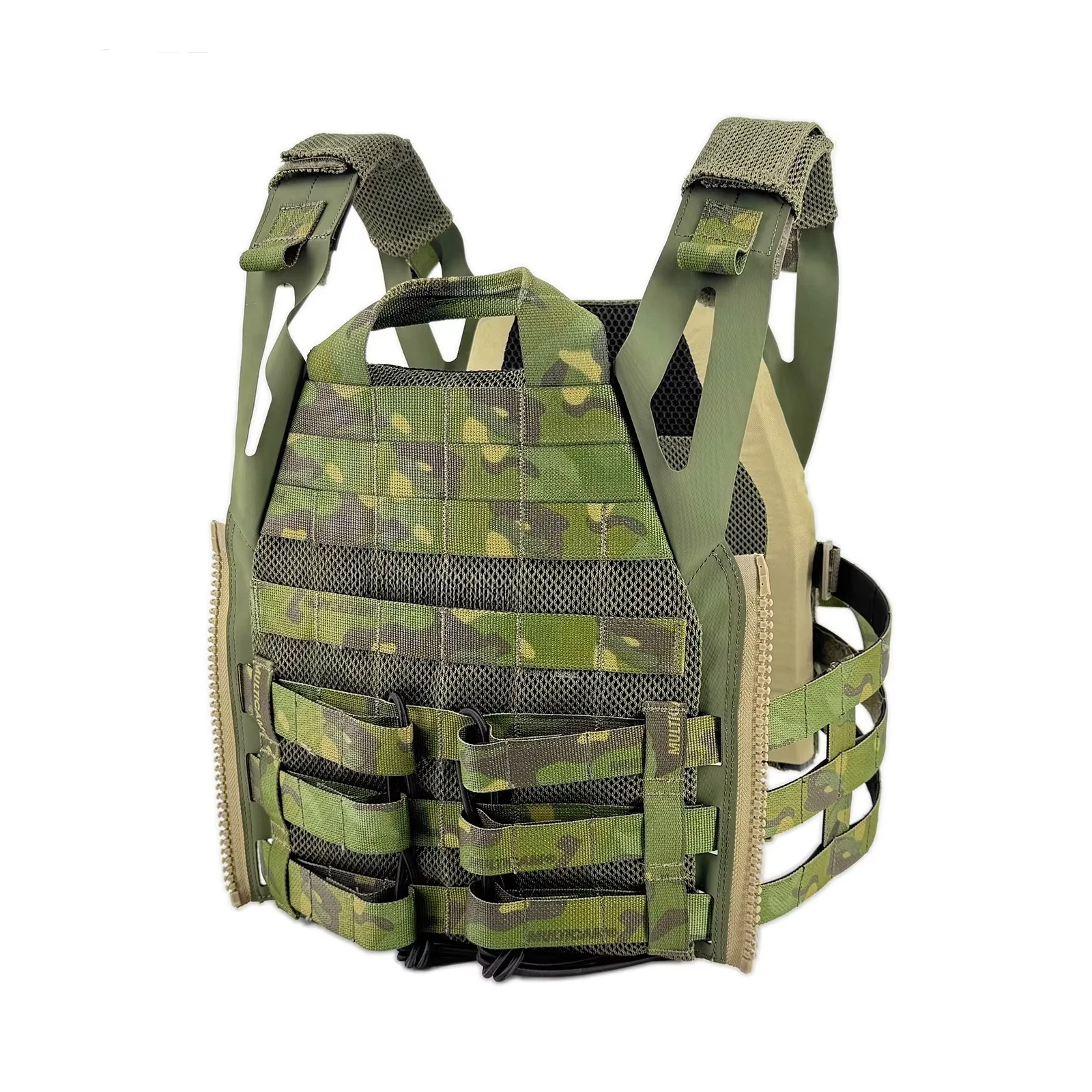 JPC2.0 Lightweight Mesh Assault Tactical Vest AOR1 Color Hunting Vest AOR2 All Terrain Camouflage