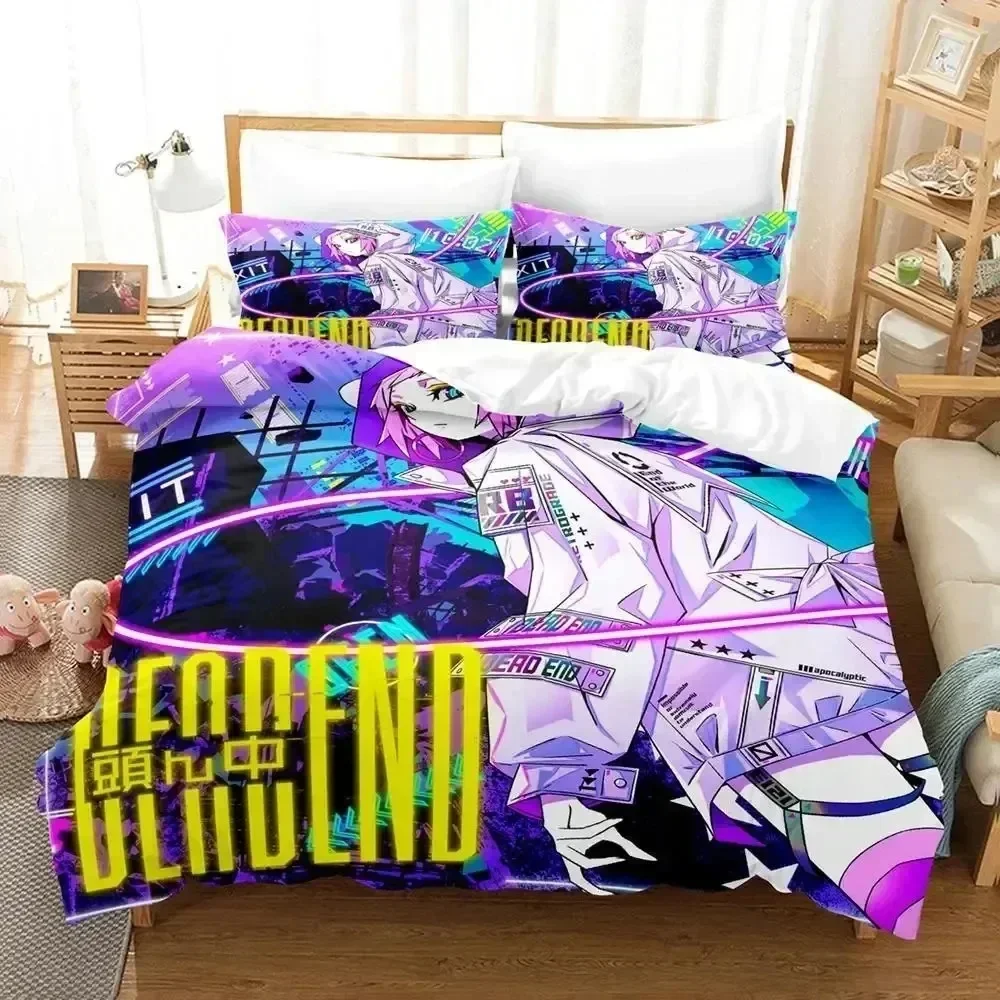 Luxury New 3D Print Anime Black Summoner Bedding Set Duvet Cover Bed Set Quilt Cover Pillowcase king Queen Size Boys Adult