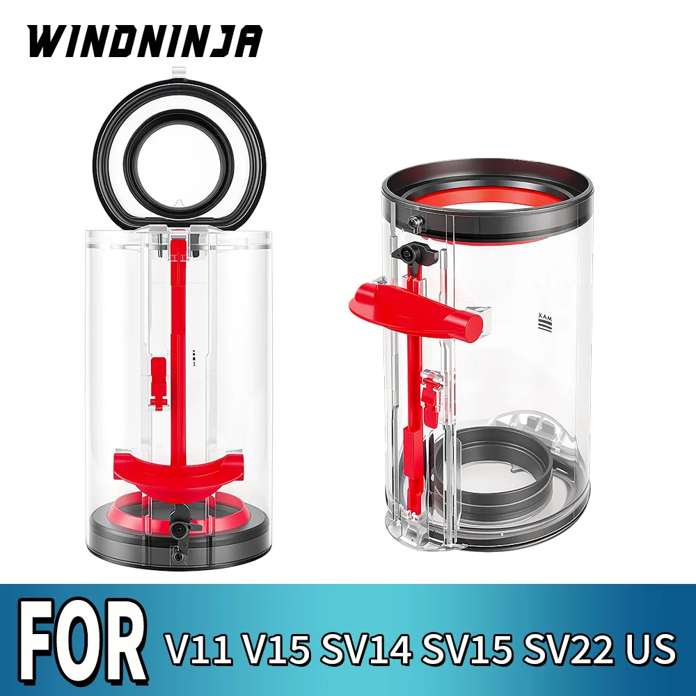 Großer Staubbehälter für Dyson V11 V15 SV14 SV15 SV22 US Staubsauger Staubbehälter Staubbehälter Schmutzbehälter Ersatzteil
